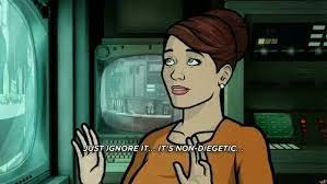 Cheryl Tunt: Just Ignore it, its non diegetic