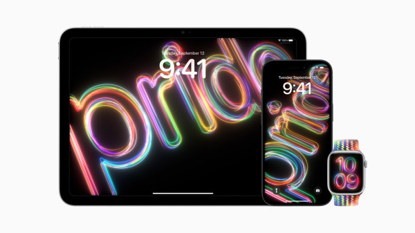 From Apple Newsroom: Apple is introducing a new Apple Watch Pride Edition Braided Solo Loop, matching watch face, and dynamic iOS and iPadOS wallpapers as a way to champion global movements to protect and advance equality for LGBTQ+ communities.